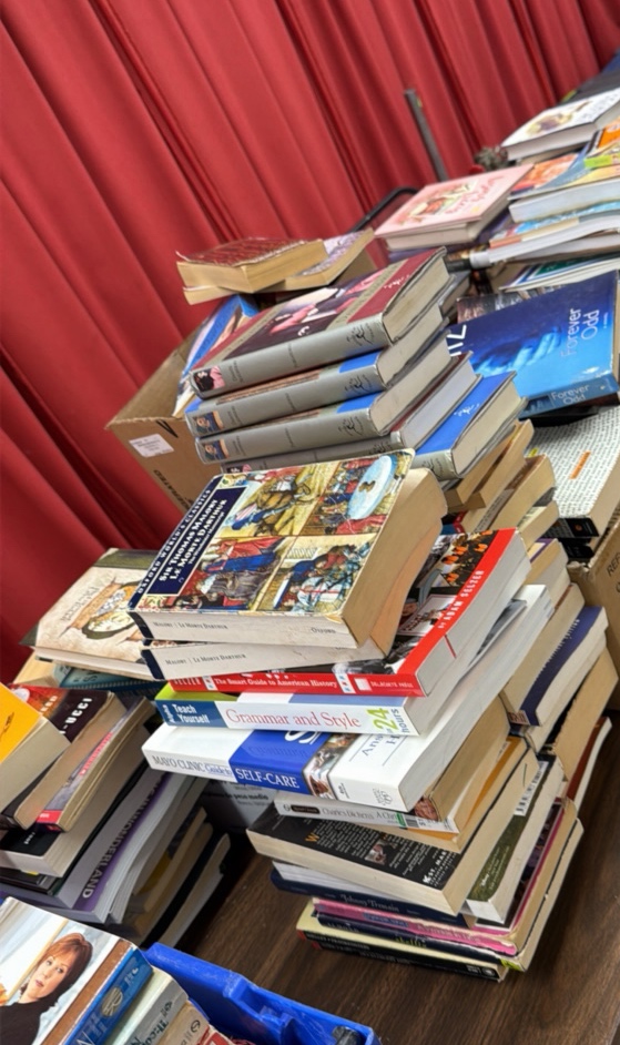 lot of any 50 books from table