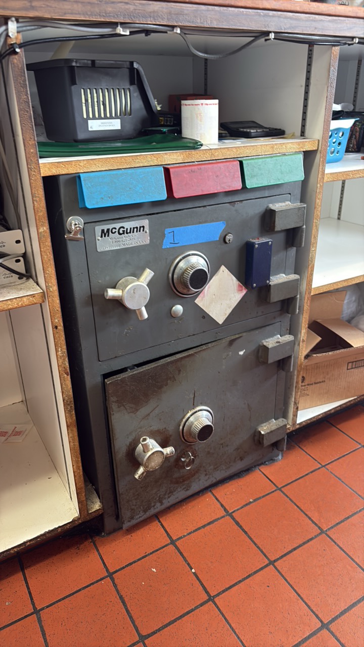 McGunn Double-door safe 20Lx17Dx32H.