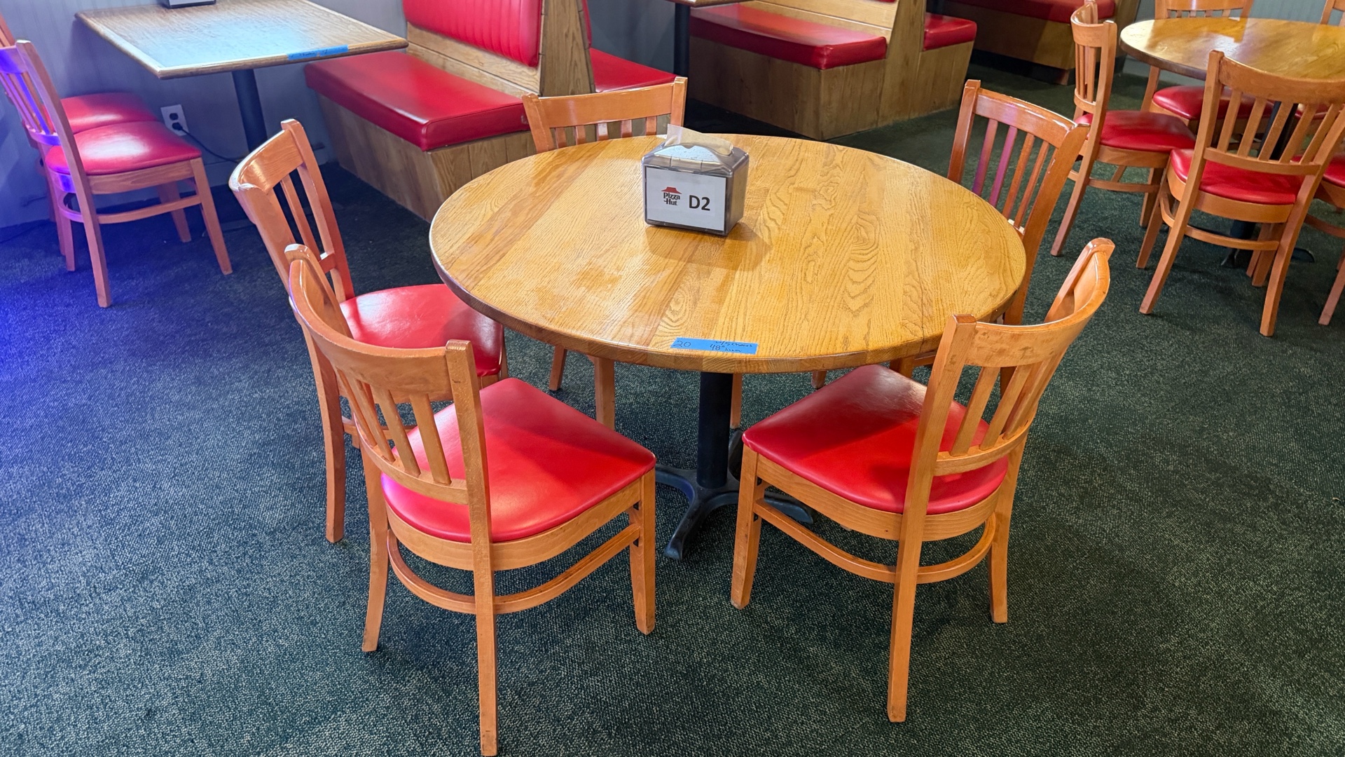 48 Round Table and 5 Chairs