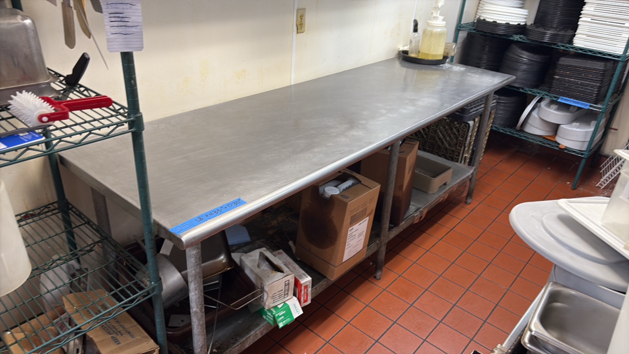Industrial Stainless Steel work table