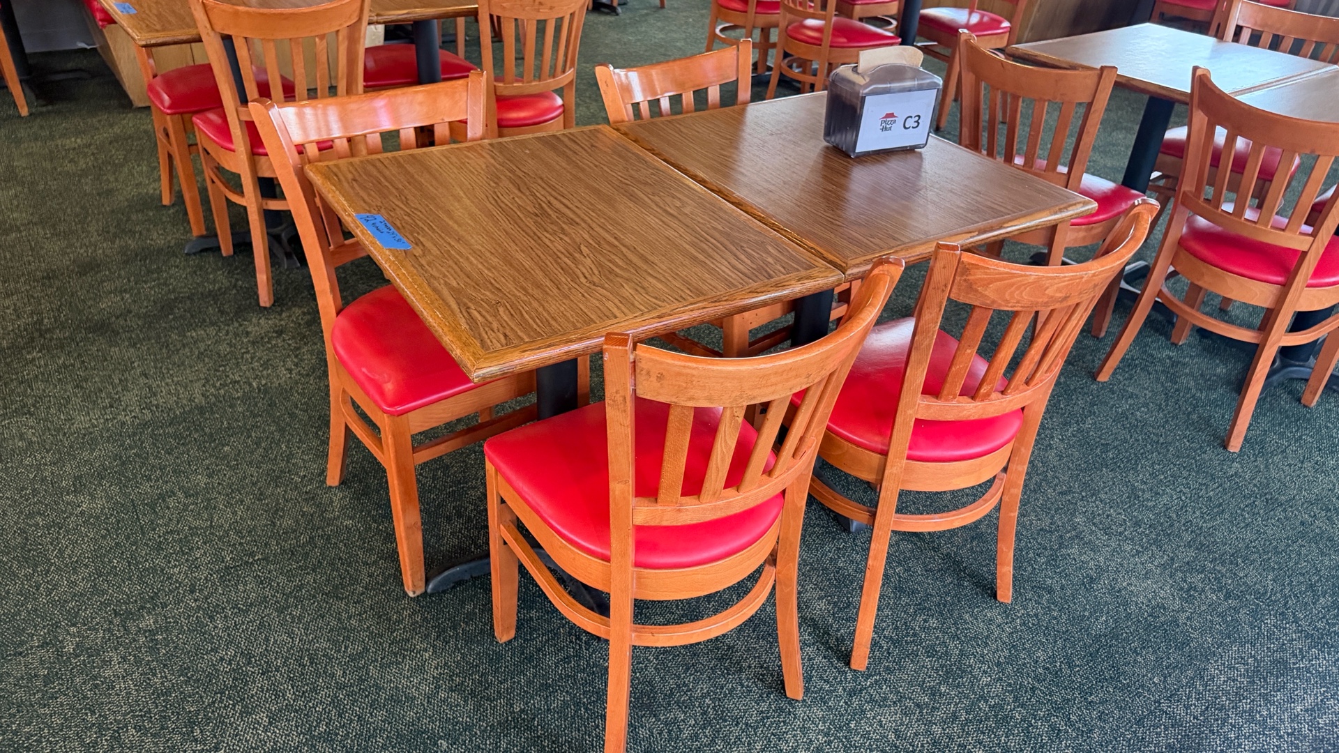 2 Tables 4 Chairs