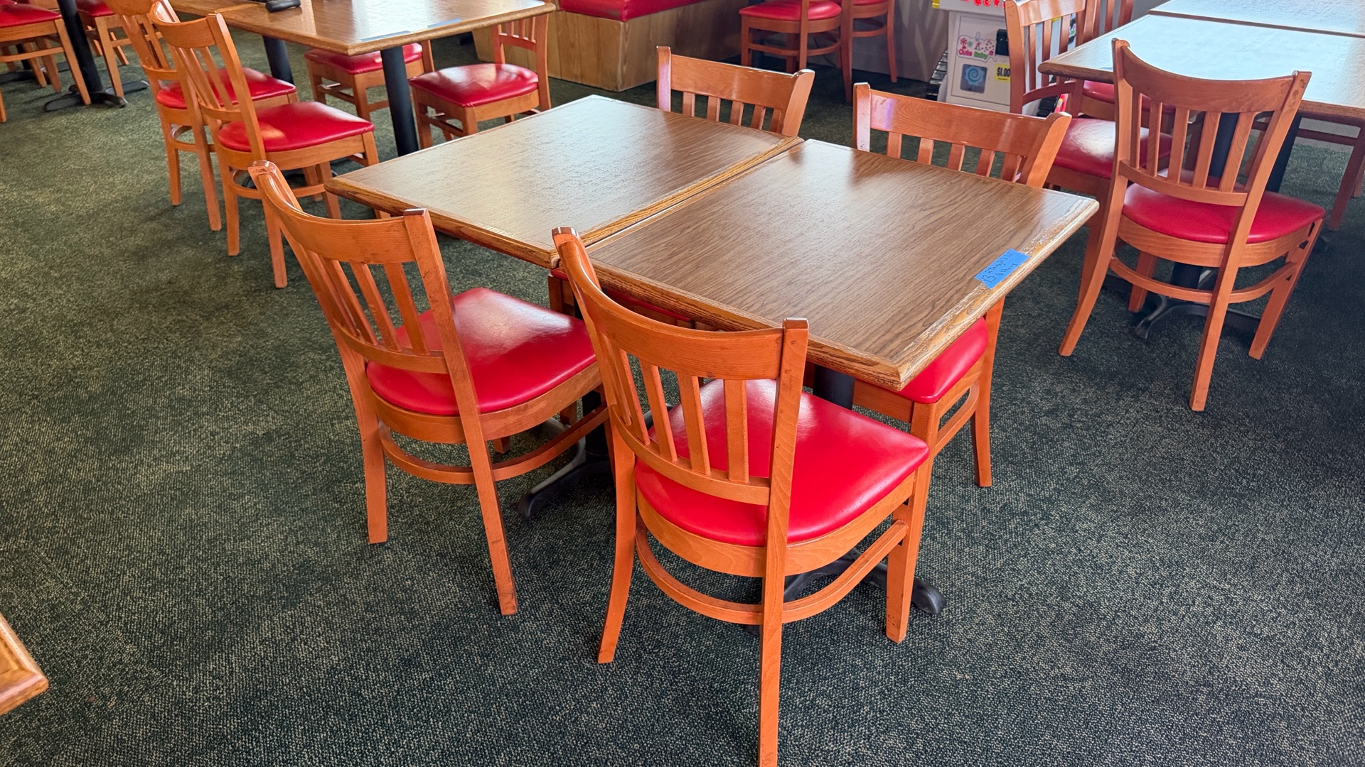 2 Tables 4 Chairs