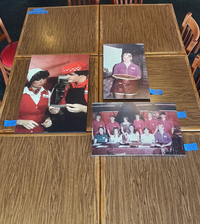 (3) Pizza Hut Staff pictures
