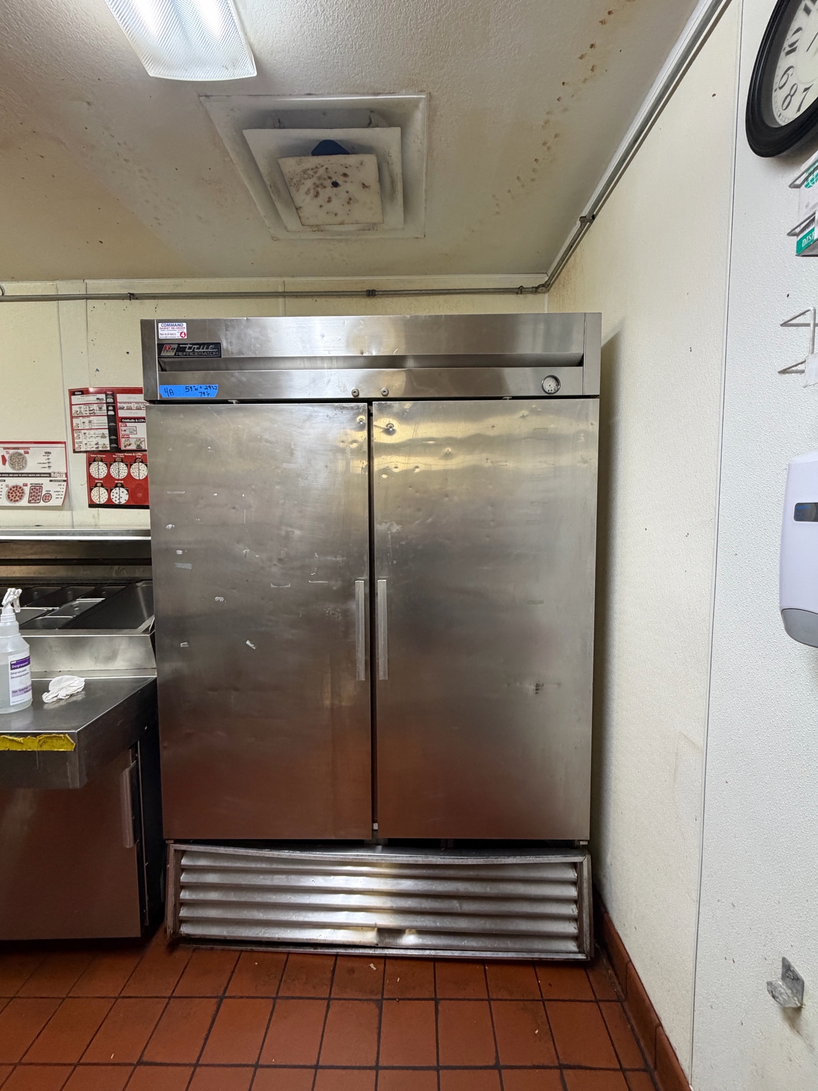 True 2-Door Refrigerator
