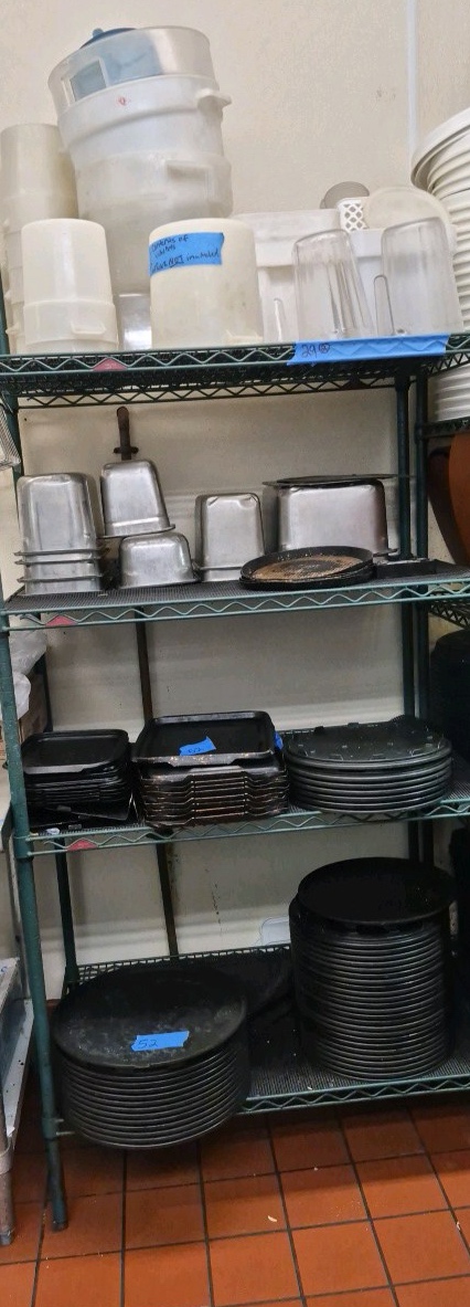 Pan separators, pizza pans, shakers, steam pans more