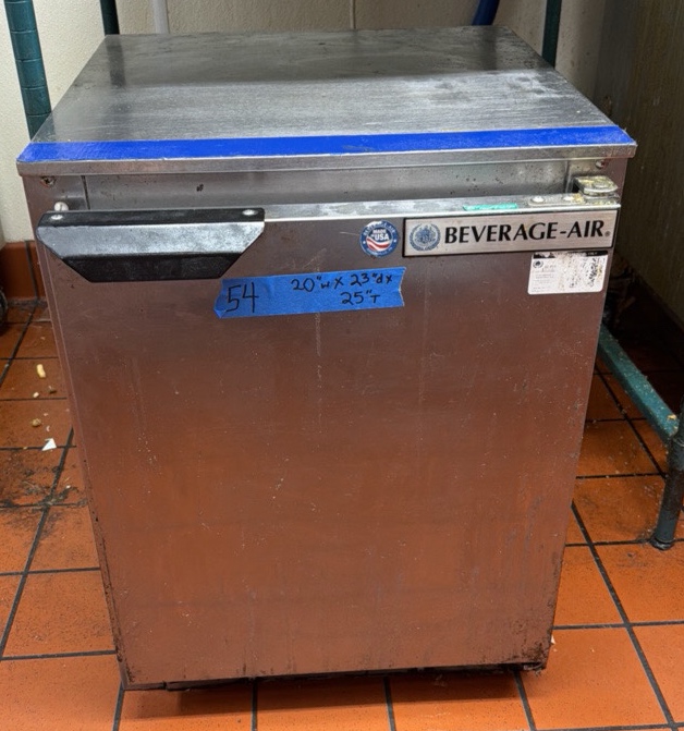 Beverage-Air 20undercounter refrigerator.