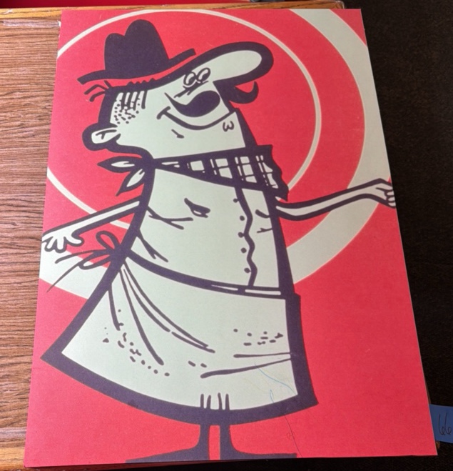 Pizza Hut Pete Mascot sign 30 x 20