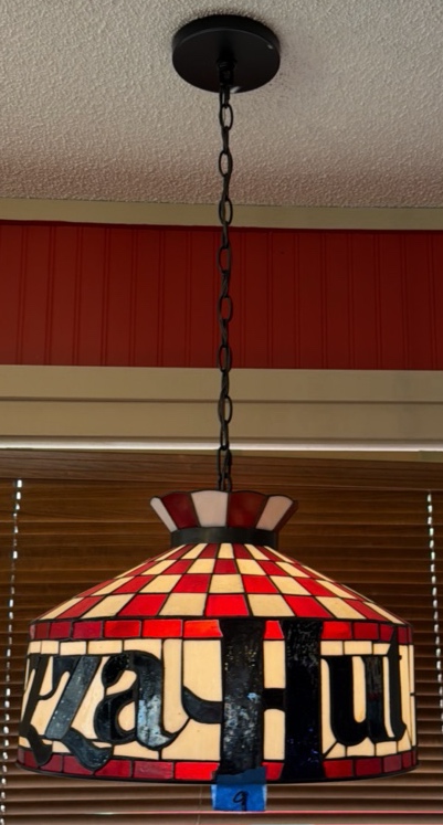 Pizza Hut hanging light fixture