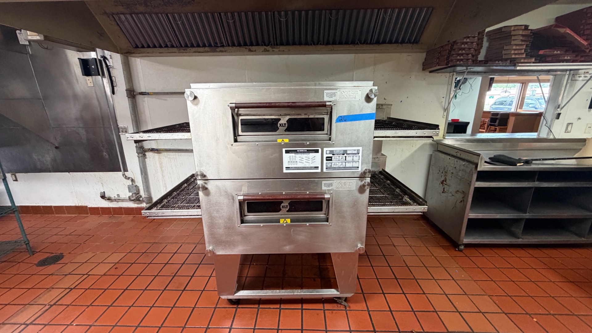 XLT Double Stack Pizza Oven 120V Single Phase