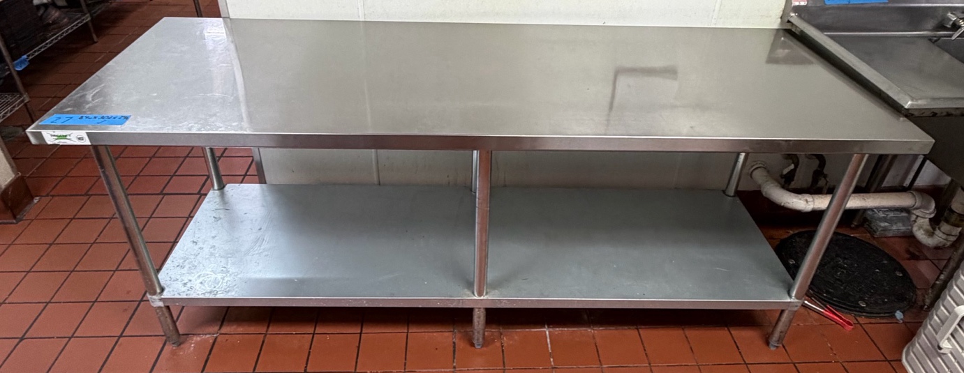 Regency 30 x 84 SS Work Table
