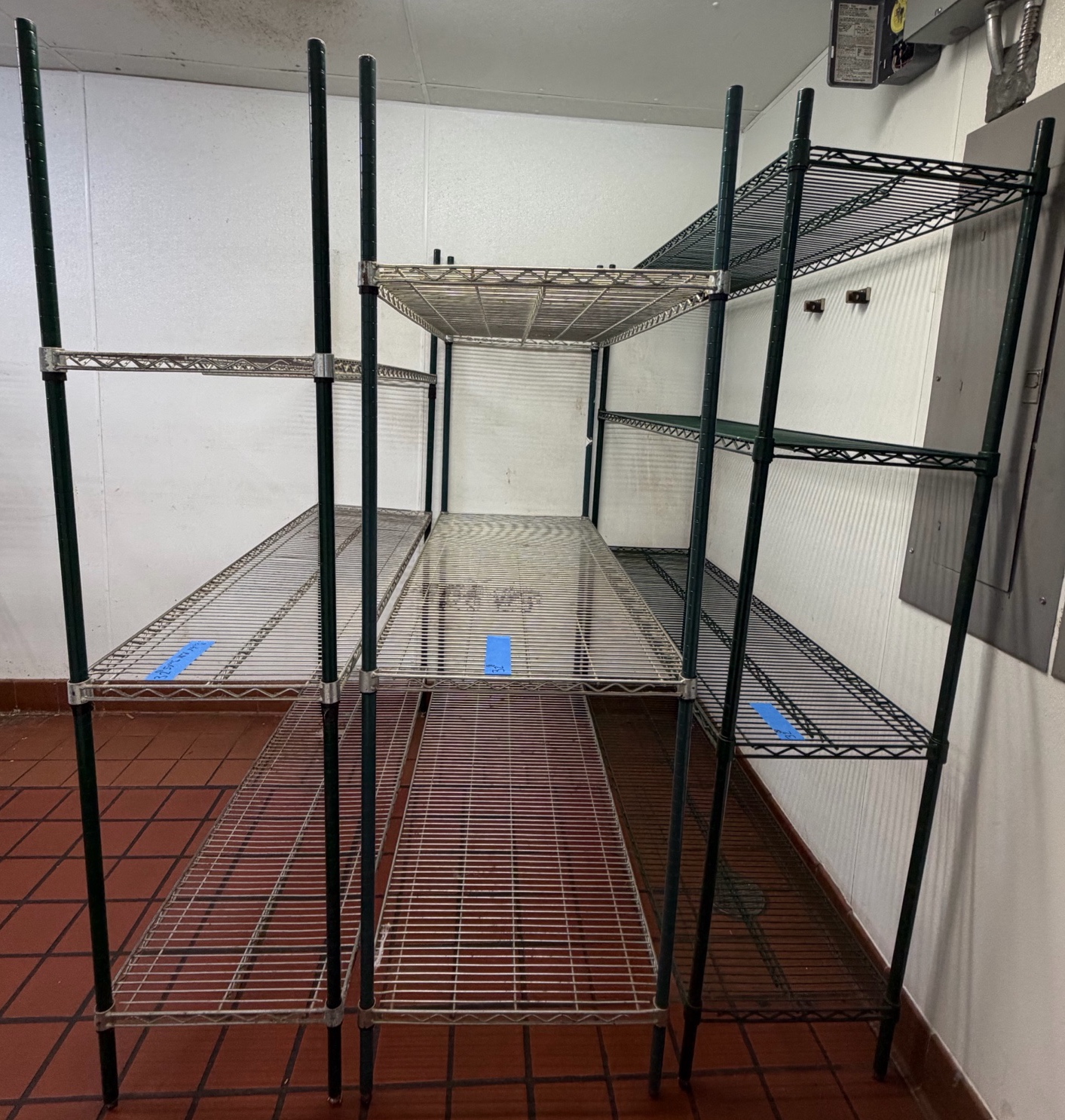 (3) 3-tier Wire Racks