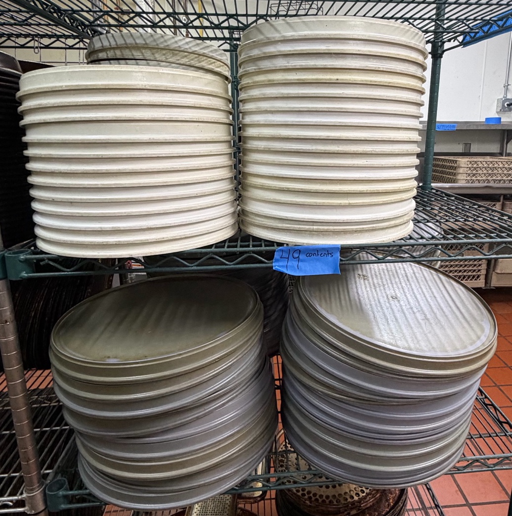 Pizza pan separators