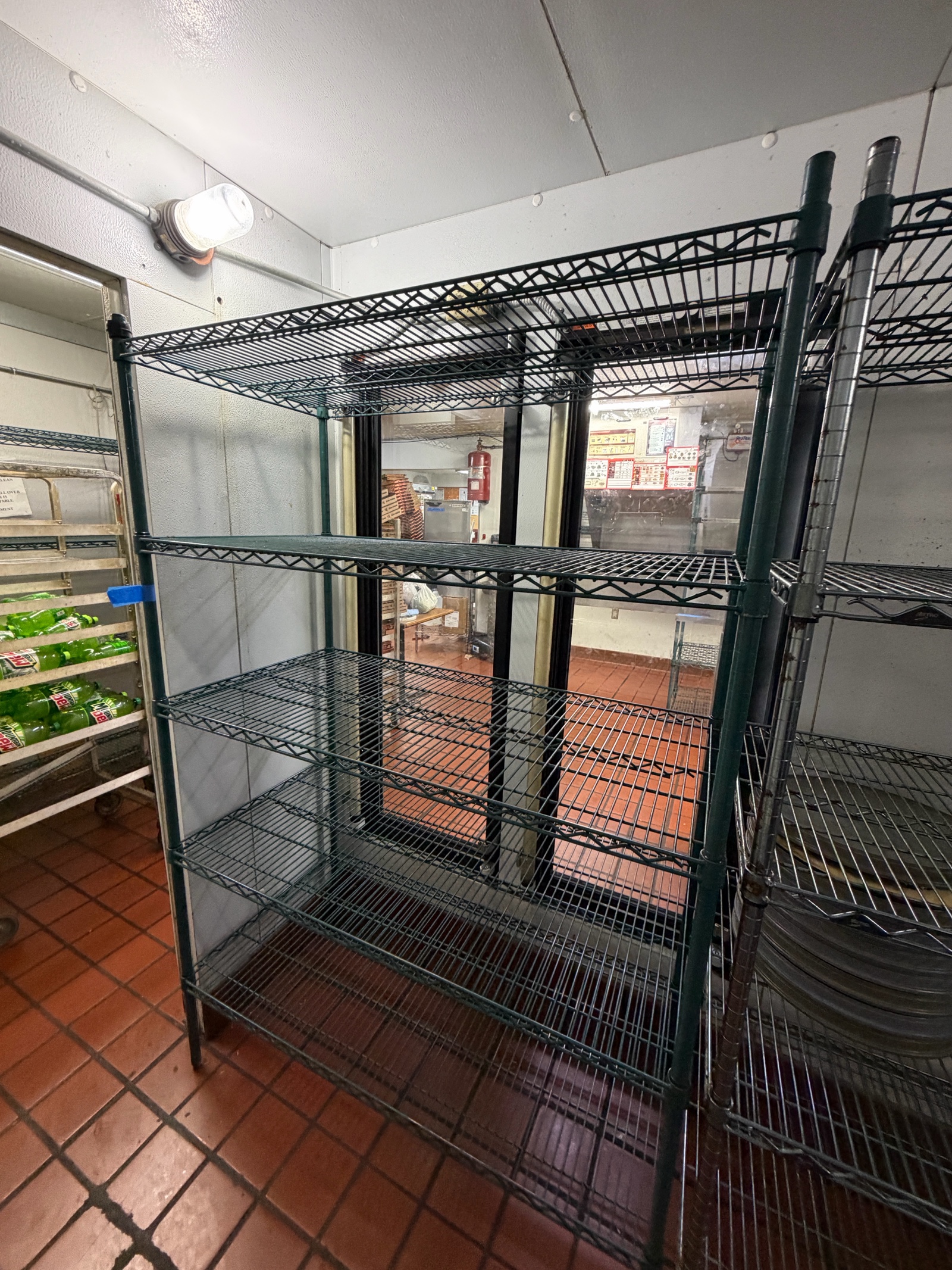 5-tier Green NSF rack