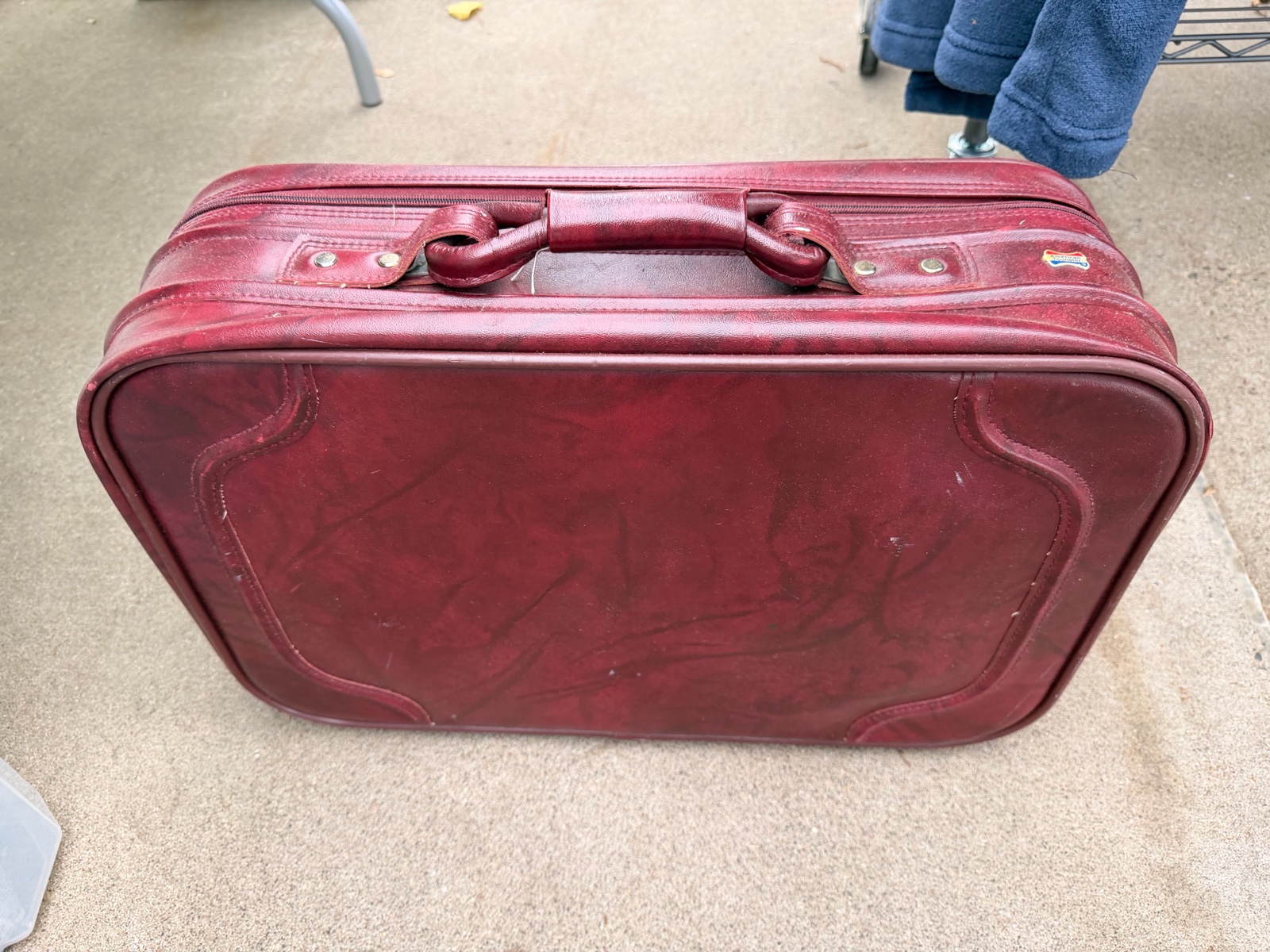 Red Suit Case