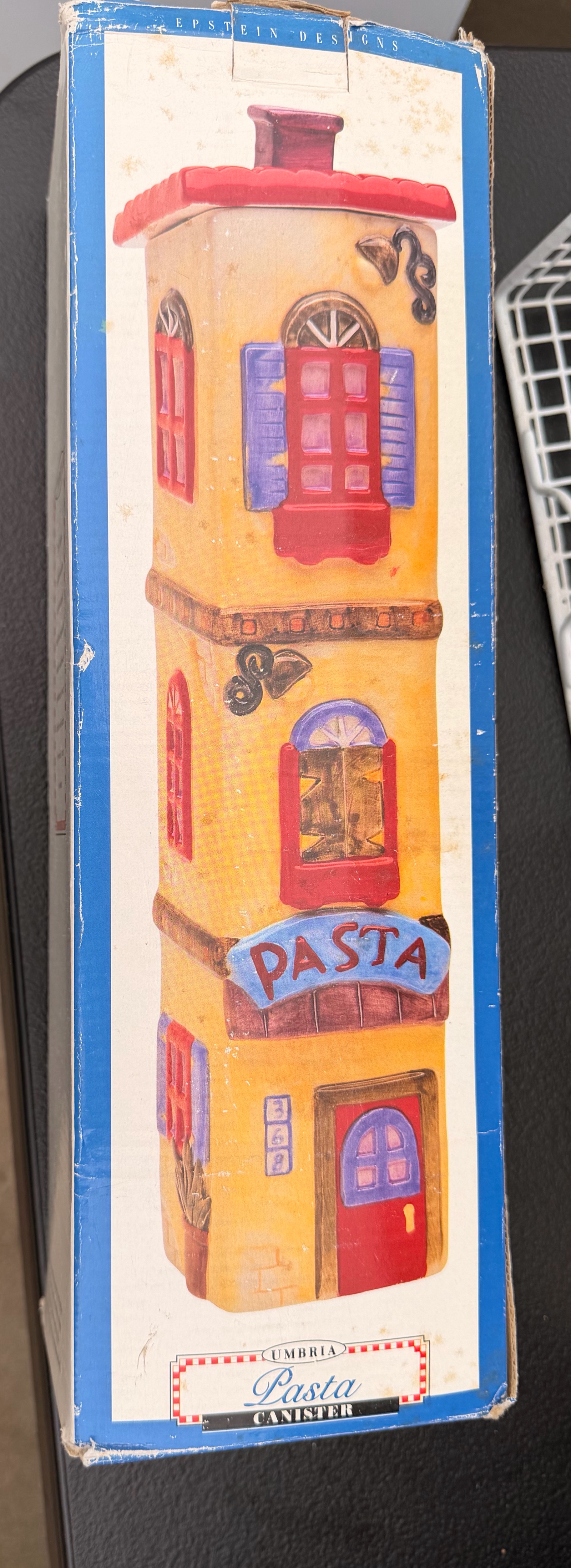 Vintage pasta Tower decor