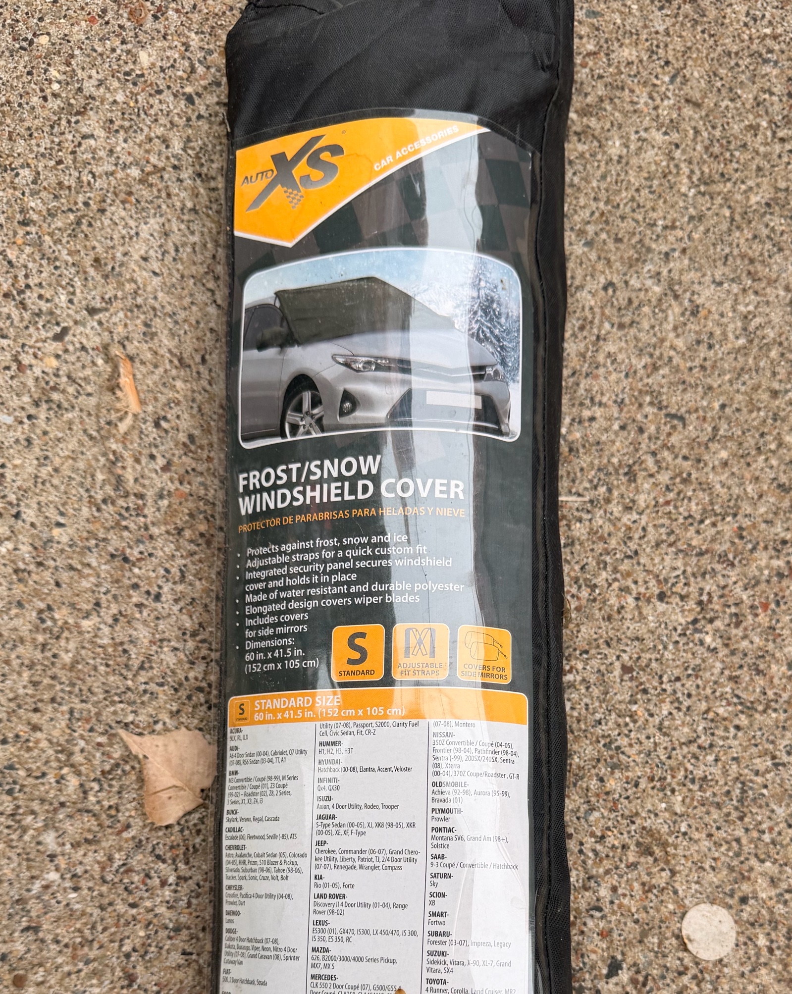 Standard Size Frost Window Cover