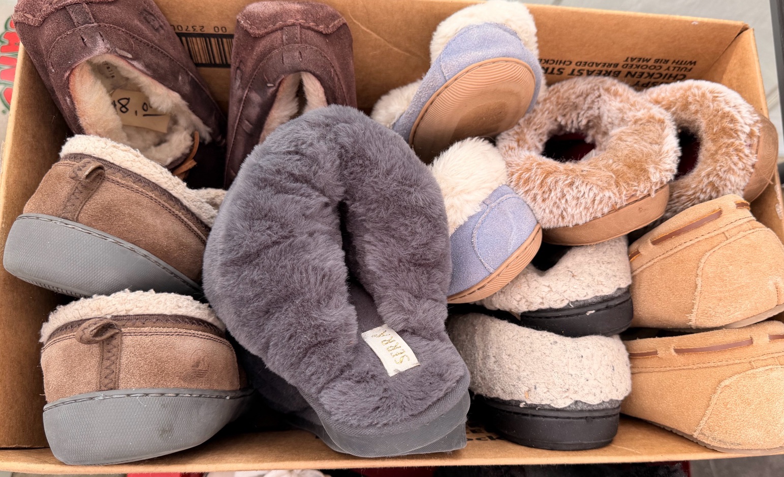 Womans Large Slipper Lot - Sperry, Ugg & More