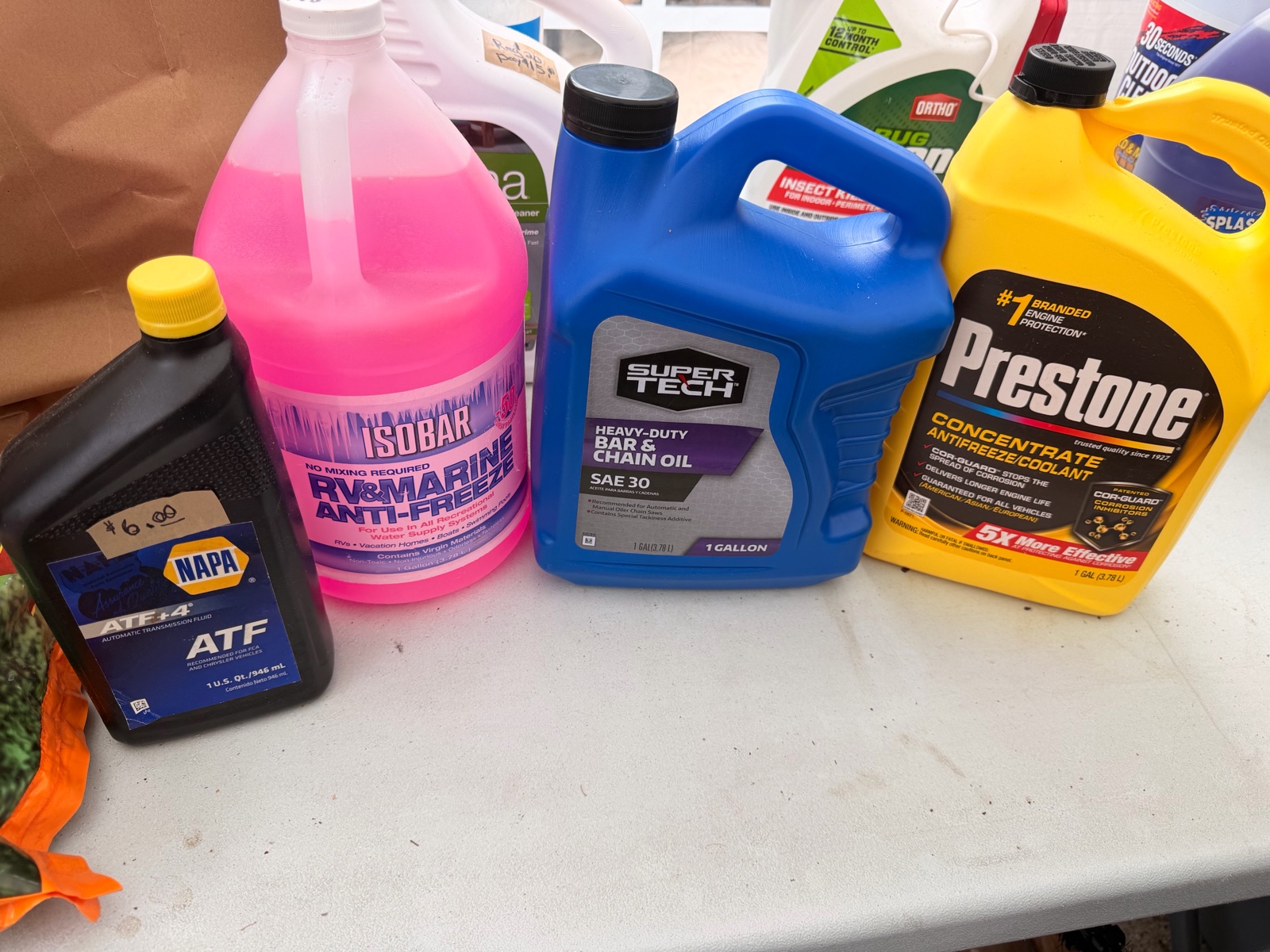 Rv Anti Freeze - Automotive Fluids & Maintenance Supplies
