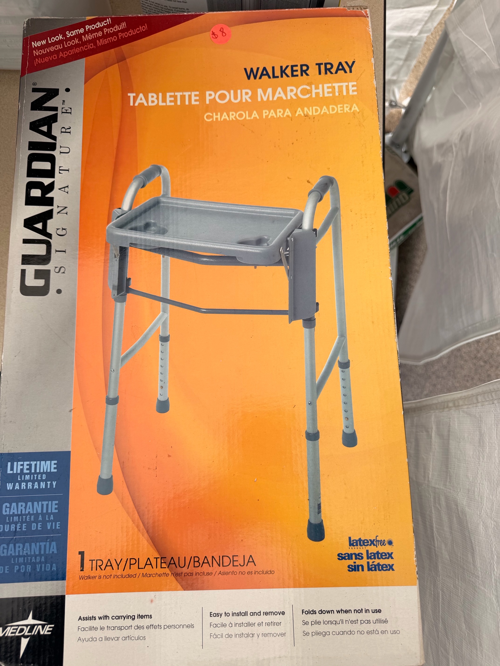 New Walker Tray