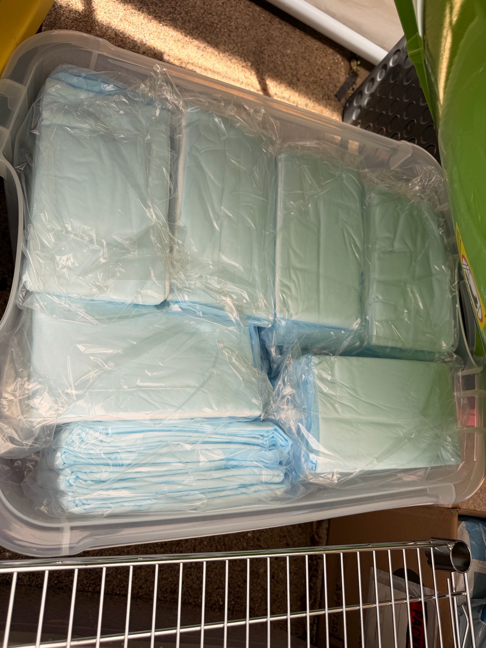 Lot of Large Disposable Bed Sheets