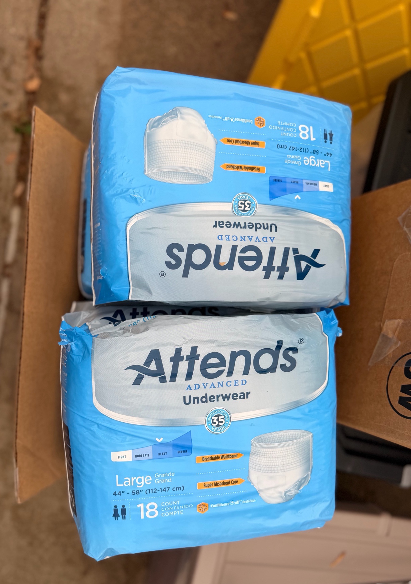Lot of Attends Adult Advanced Underware