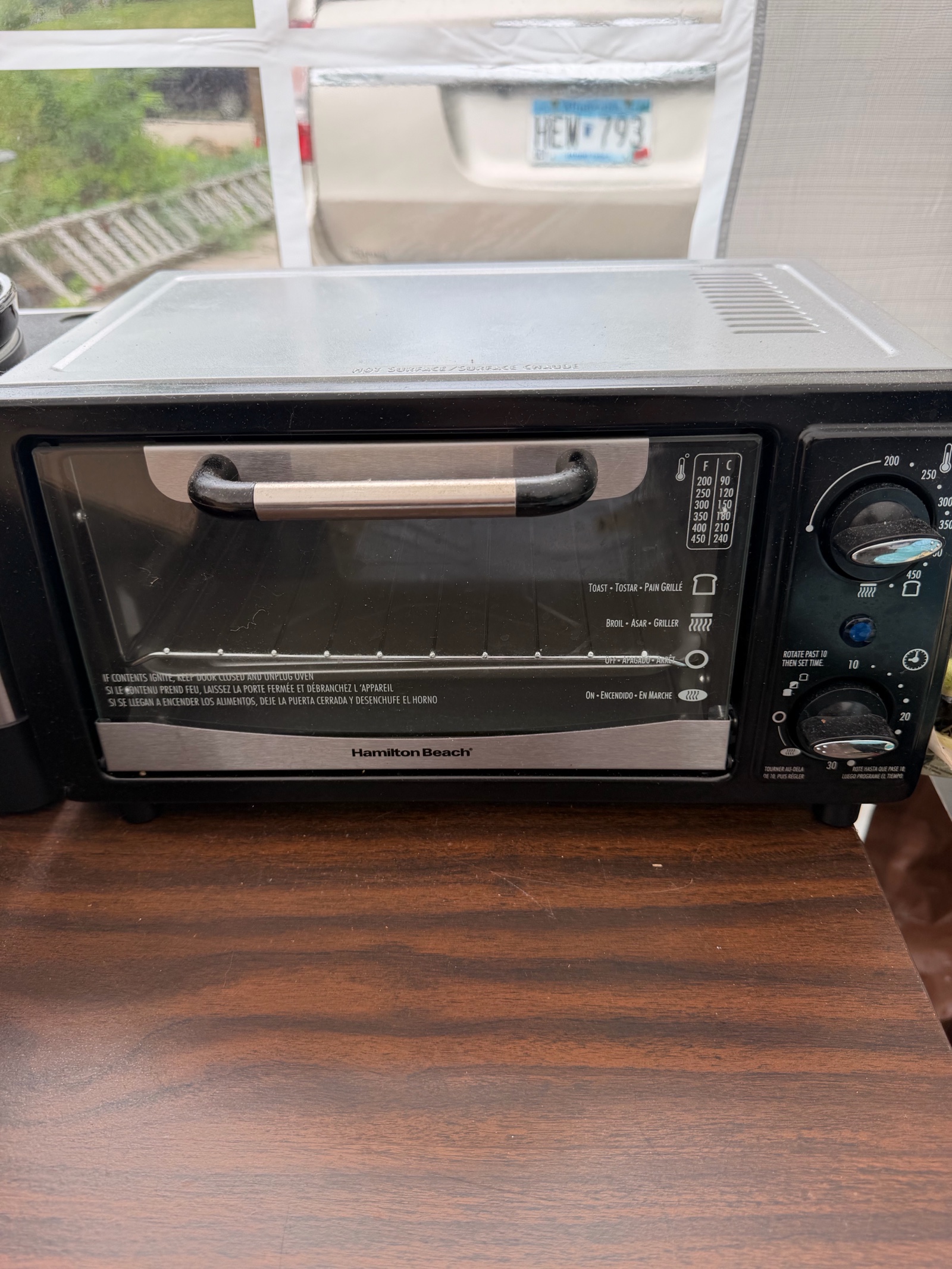 Hamilton Beach Toaster Oven.