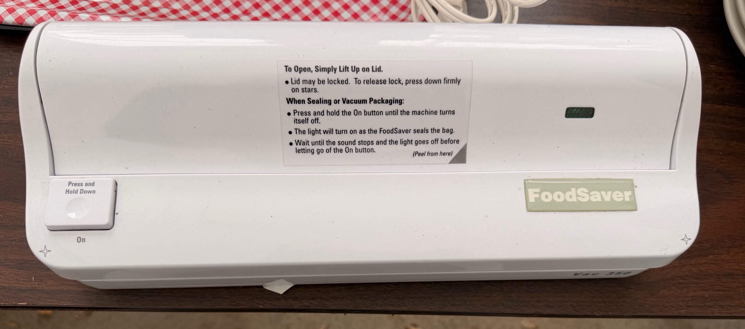Food Saver Vaccum Sealer